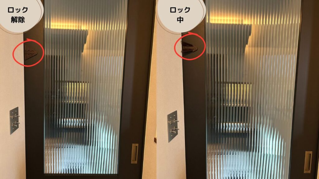 スライドドアがロックできる窓ストッパー